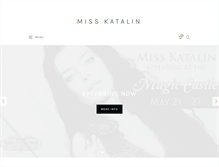 Tablet Screenshot of misskatalin.com